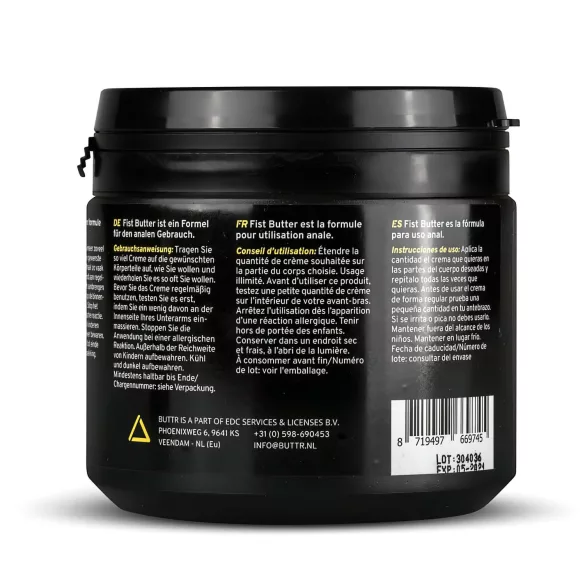 BUTTR - fisting lubrikant maslo - 500 ml
