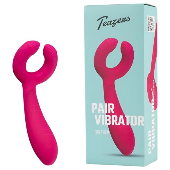 Easytoys Couple - párový vibrátor - nabíjateľný, vodotesný - ružový