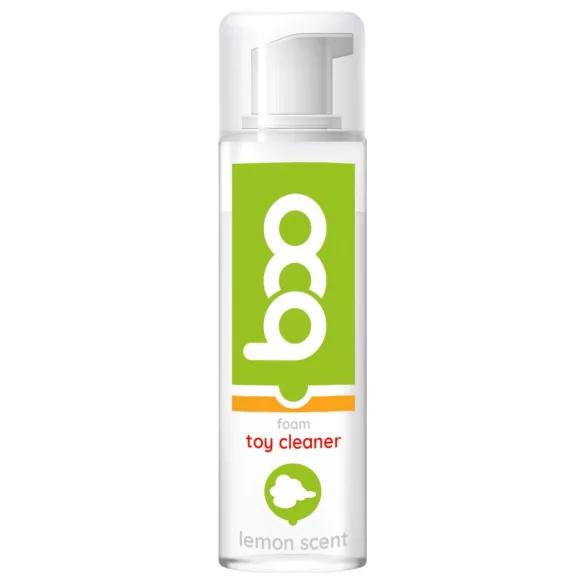 BOO - čistiaca pena na erotické pomôcky - citrón - 160 ml