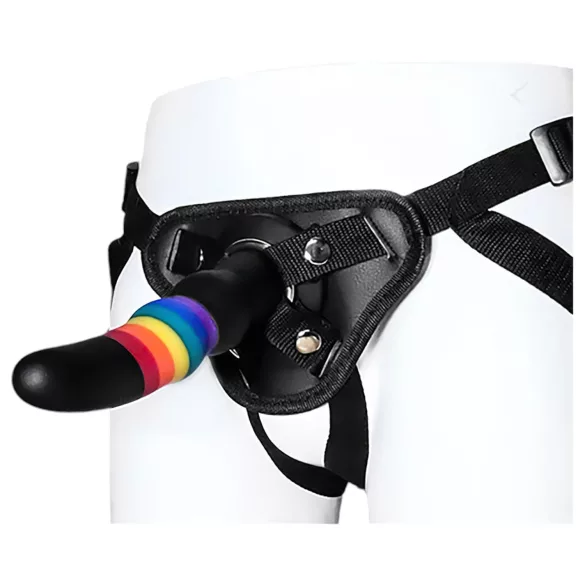 Colorful Love - nasadzovací dildo - farebné