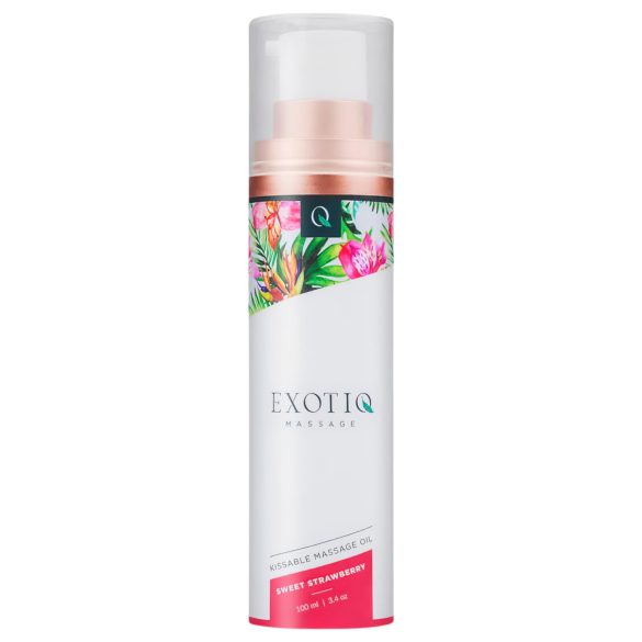 Exotiq - voňavý masážny olej - jahoda (100ml)