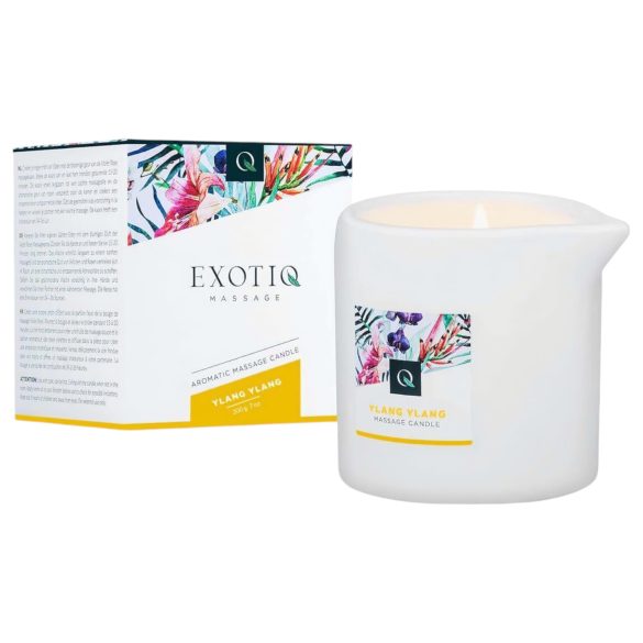 Exotiq - masážna sviečka s vôňou ylang ylang - 200g