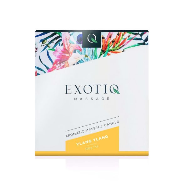 Exotiq - masážna sviečka s vôňou ylang ylang - 200g