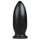 BUTTR Žltý Pes - prísavkový dildo (čierny)