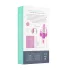 Easytoys Raving Rabbit - 3-ramenný vibrátor (ružový)