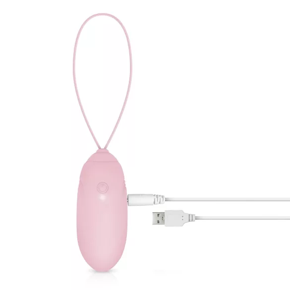 LUV EGG - vibračné vajíčko s diaľkovým ovládaním - dobíjacie - ružové