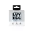 LUV EGG - vibračné vajíčko na diaľkové ovládanie - dobíjateľné - modré
