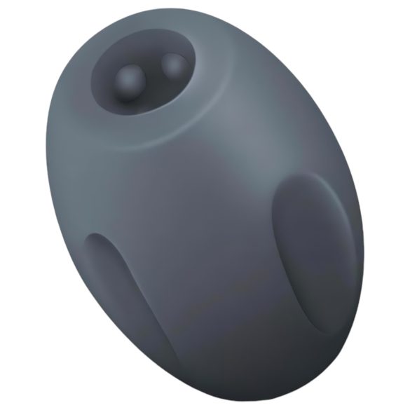 Boners - cestovný masturbátor - kompaktný - silikón/sivý