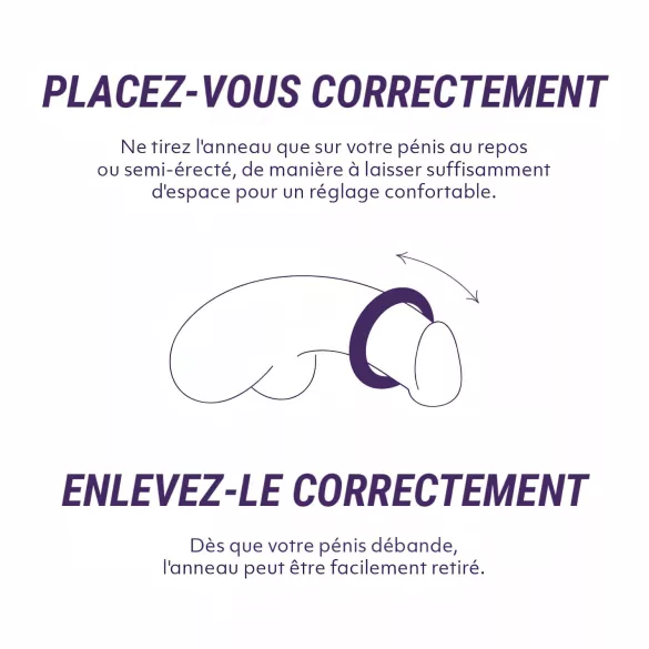 Boners - vibračný erekčný krúžok na penis - nabíjateľný, vodotesný - sivý