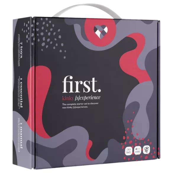 First. - BDSM súprava pre začiatočníkov - 8 dielov