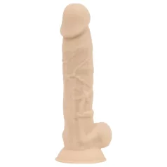   Real Fantasy Ashton - realistický dildo s semenníkmi - 20,5 cm - telová farba
