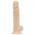 Real Fantasy Ashton - realistický dildo s semenníkmi - 20,5 cm - telová farba