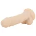 Real Fantasy Ashton - realistický dildo s semenníkmi - 20,5 cm - telová farba