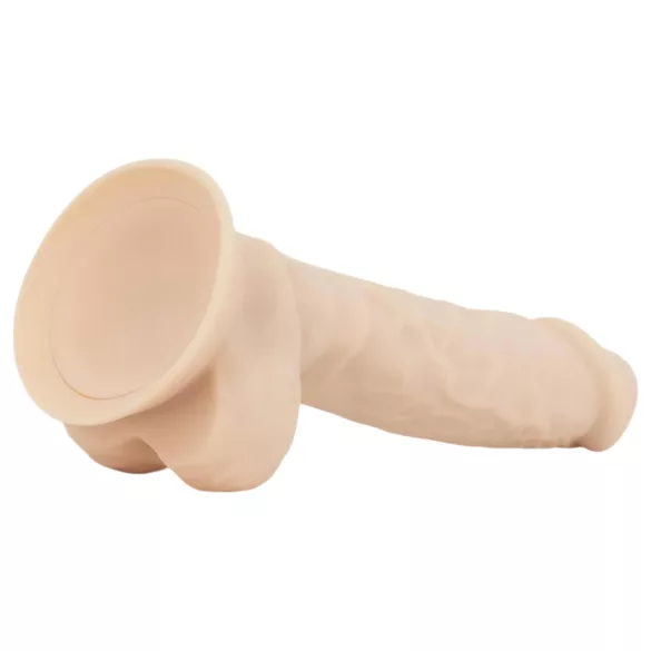 Real Fantasy Ashton - realistický dildo s semenníkmi - 20,5 cm - telová farba
