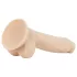 Real Fantasy Ashton - realistický dildo s semenníkmi - 20,5 cm - telová farba