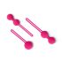 Easytoys LoveBalls - 3-dielna sada gejšských gúľ (ružová)