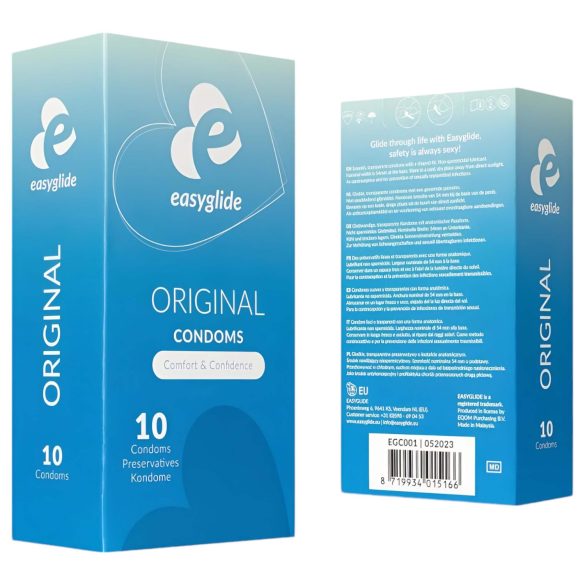 EasyGlide - kondómy - originál - 10 ks