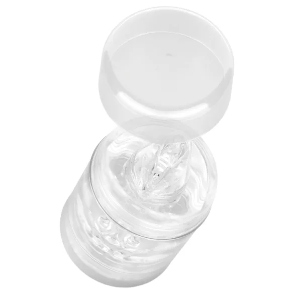 FPPR. - obojstranný masturbátor - vagína a ústa - priehľadný