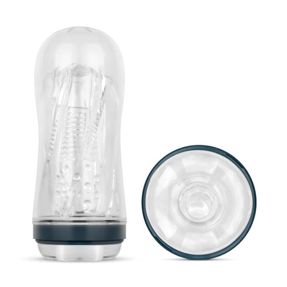 FPPR. - masturbátor pre mužov - špirálový tvar - transparentný