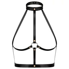 Rosy Gold - masážna hlavica - čierna/ružové zlato