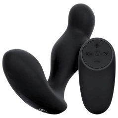   Easytoys Anal Collection - análny vibrátor na diaľkové ovládanie - čierny