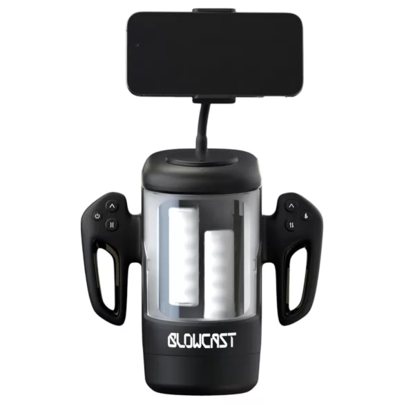 Blowcast WingXP - automatický herný masturbátor (čierny)
