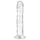EasyToys - dildo realistické - želé - 16 cm - priehľadné