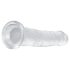 EasyToys - želé dildo - 16 cm (priehľadný)
