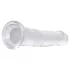 EasyToys - dildo realistické - želé - 16 cm - priehľadné