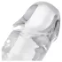 EasyToys - dildo realistické - želé - 16 cm - priehľadné