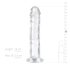 EasyToys - želé dildo - 16 cm (priehľadný)