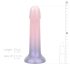 EasyToys Mermaid - dildó - trblietavý povrch - 19 cm ružový