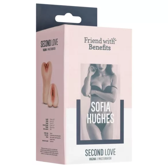 FWB - realistická umelá vagína - prírodná farba