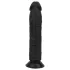 EasyToys - realistický dildo - 17,5 cm (čierny)