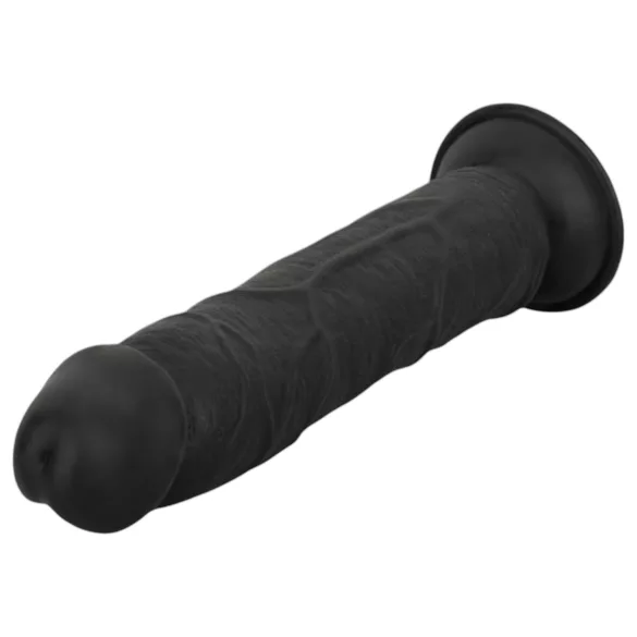 EasyToys - realistický dildo - 17,5 cm (čierny)