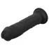 EasyToys - realistický dildo - 17,5 cm (čierny)