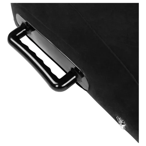 Bedroom Fantasies - nafukovací sex vankúš s úchytkami - čierny