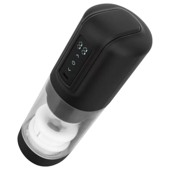 CRUIZR CX10 - automatický masturbátor s rotáciou a pohybom hore-dole - čierny