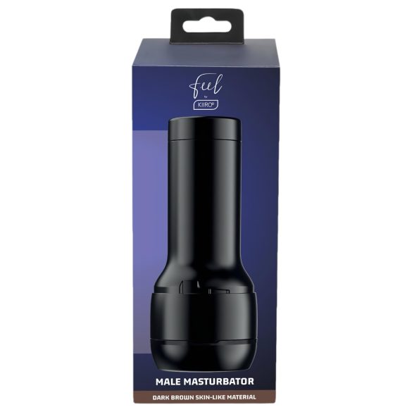 Kiiroo Feel - vagína pre mužov - masturbátor - tmavohnedá