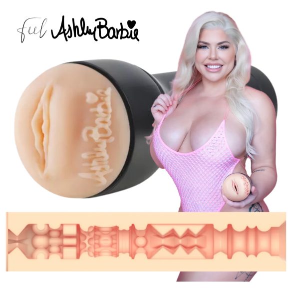 Kiiroo Ashley Barbie - realistický masturbátor (naturálny)