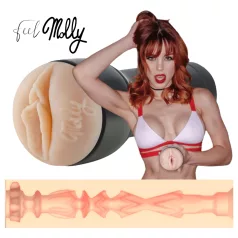  Kiiroo Molly Stewart - umelá vagína - PowerBlow kompatibilná - naturálna farba