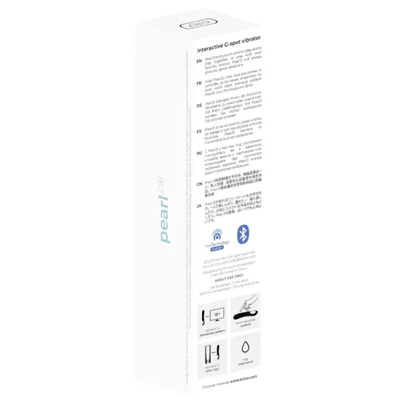 Kiiroo Pearl 2 - interaktív G-bod vibrátor - vodotesný - zelený