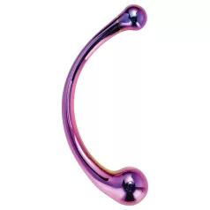 Dreamtoys - sklenené dildo - fialové