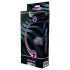 Dreamtoys – sklenené masážne dildo (metalická farba)