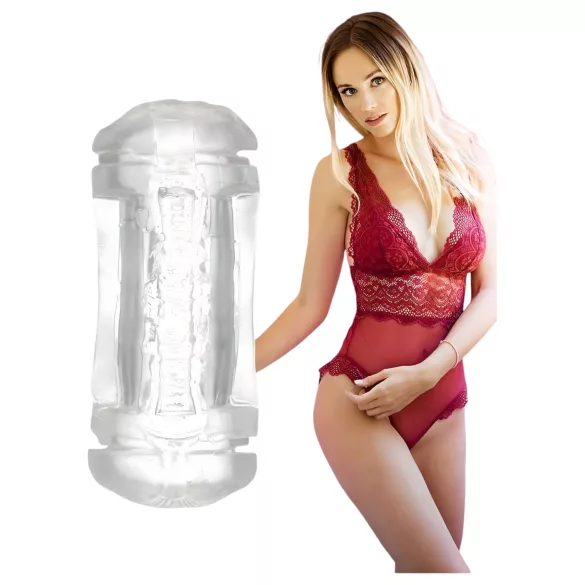 The Girl Next Door Sophia - masturbátor - vagína a ústa - priehľadný