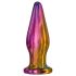 Glamour Glass - špičkový, rádiovo ovládaný, sklenený análny vibrátor (farebný)