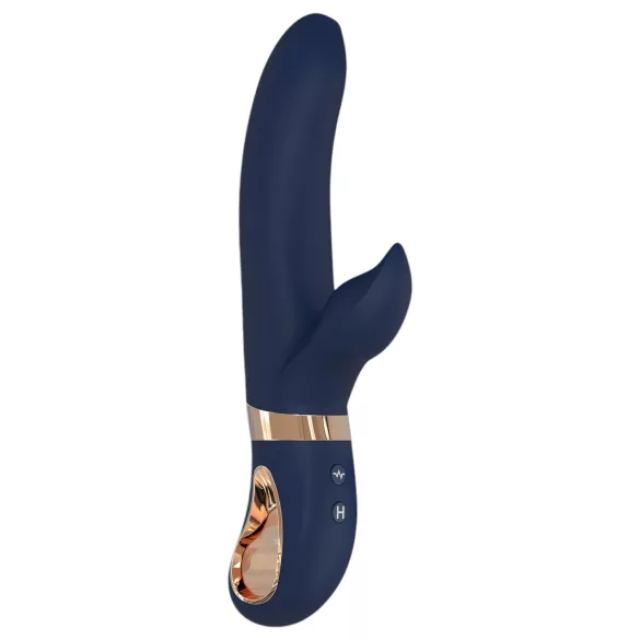 Dream Toys - vibrátor s ohrevom - nabíjateľný - modrý