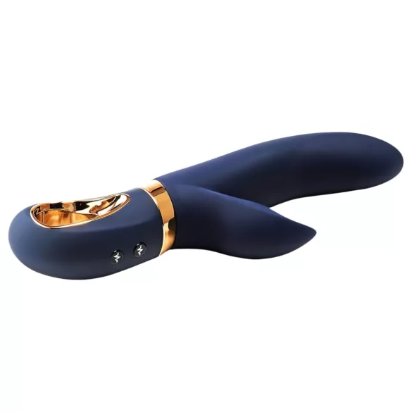 Dream Toys - vibrátor s ohrevom - nabíjateľný - modrý