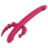 Dreamtoys Anywhere Pleasure Vibe - akumulátorový, 4-ramenný vibrátor (ružový)
