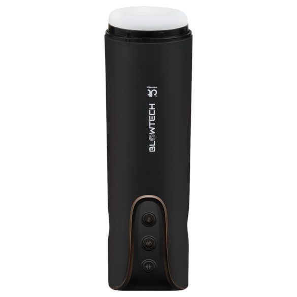 Dreamtoys - vibračný masturbátor pre mužov - úzky grip - čierny